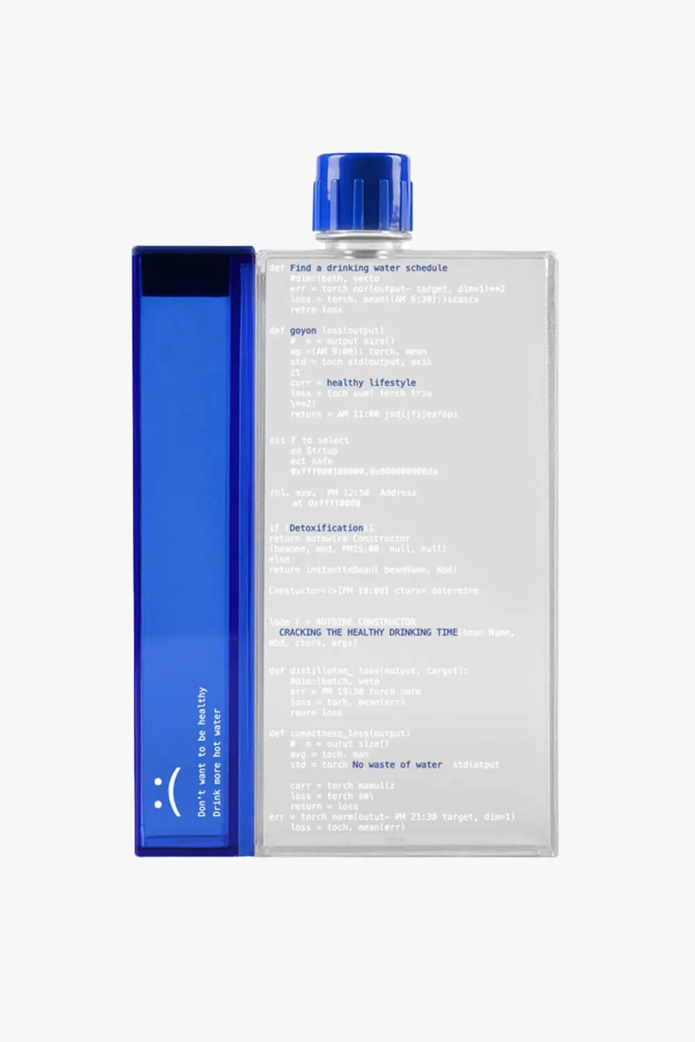 BSOD Art Programming Aesthetic Bottle