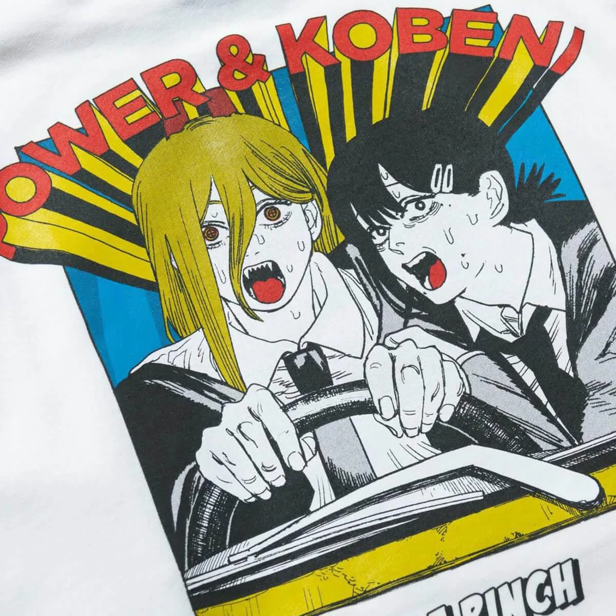 Chainsaw Man Power and Kobeni Car T-Shirt