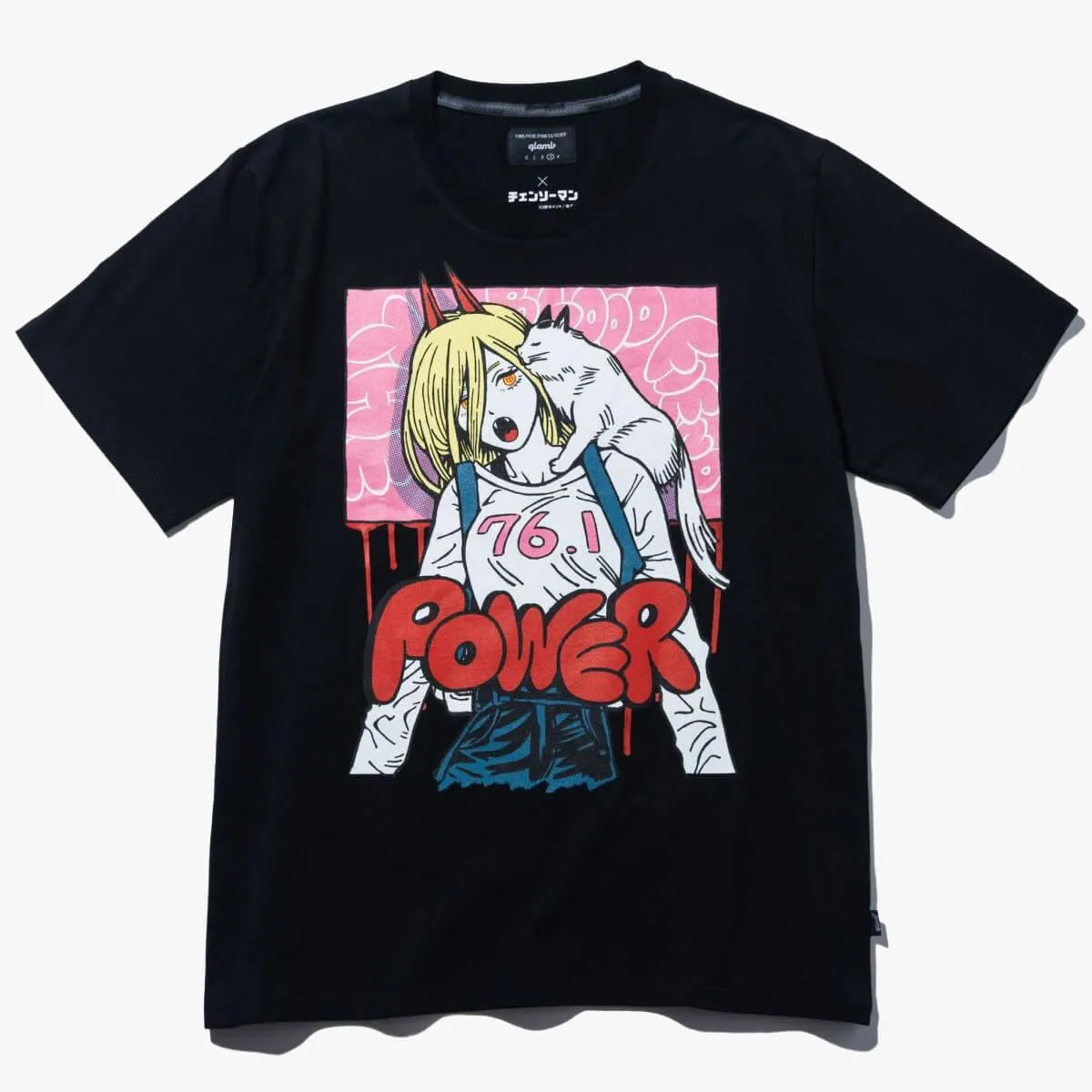 Chainsaw Man Power and Meowy Anime T-Shirt