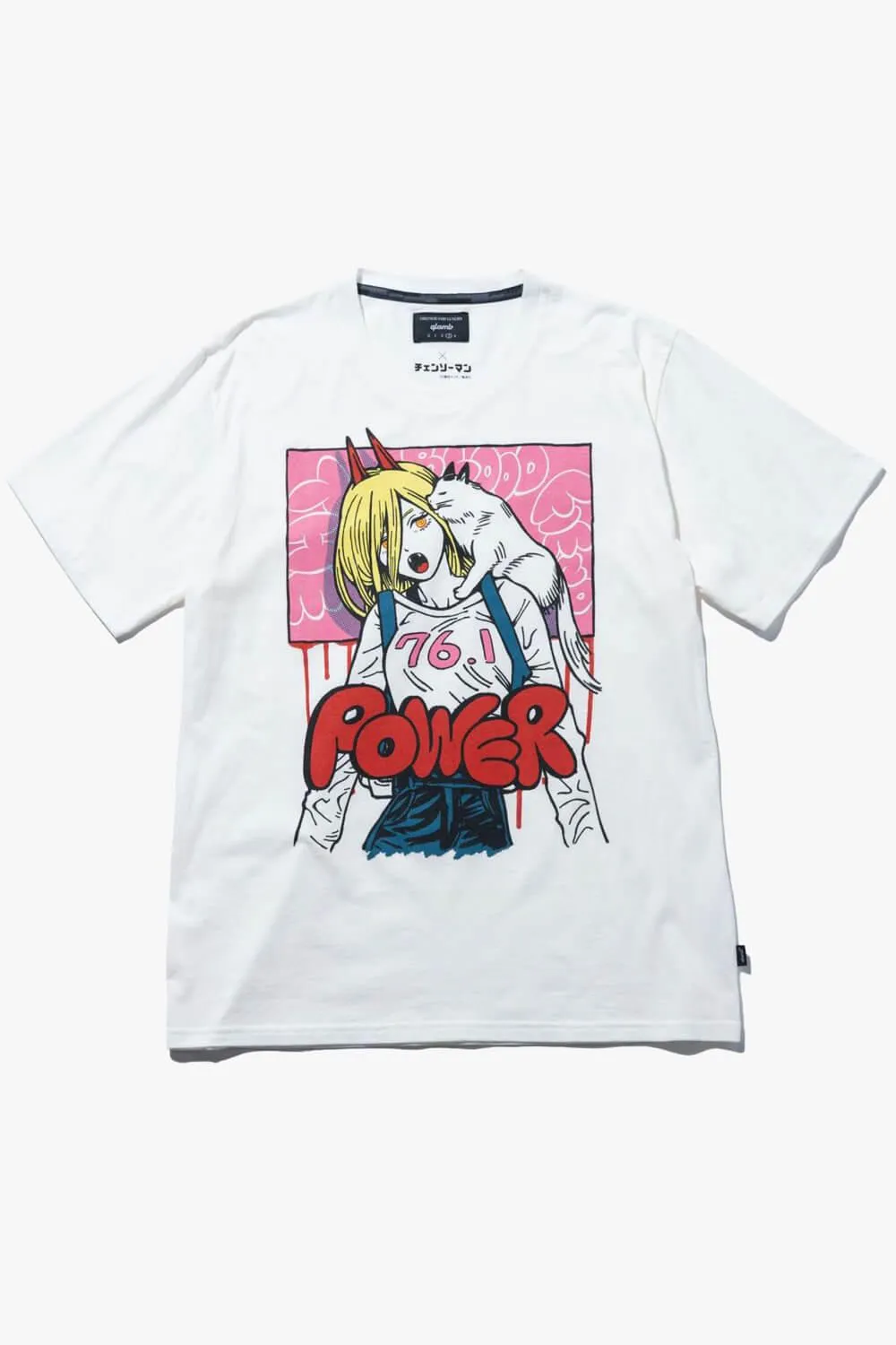 Chainsaw Man Power and Meowy Anime T-Shirt