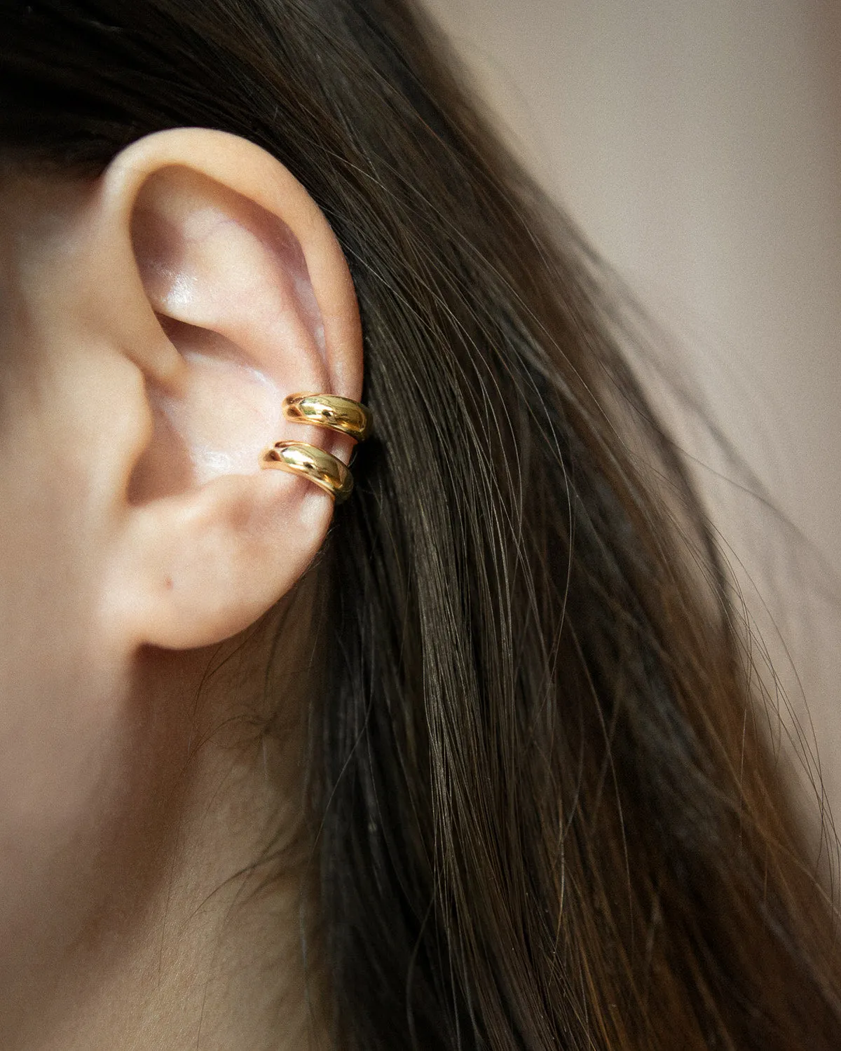 CULT Ear Cuffs in Gold