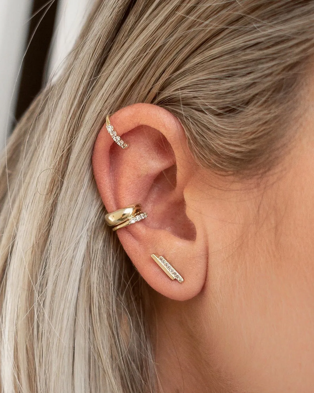 CULT Ear Cuffs in Gold