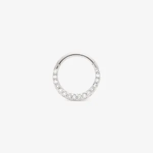 DIAMOND CLICKER - WHITE DIAMOND & WHITE GOLD