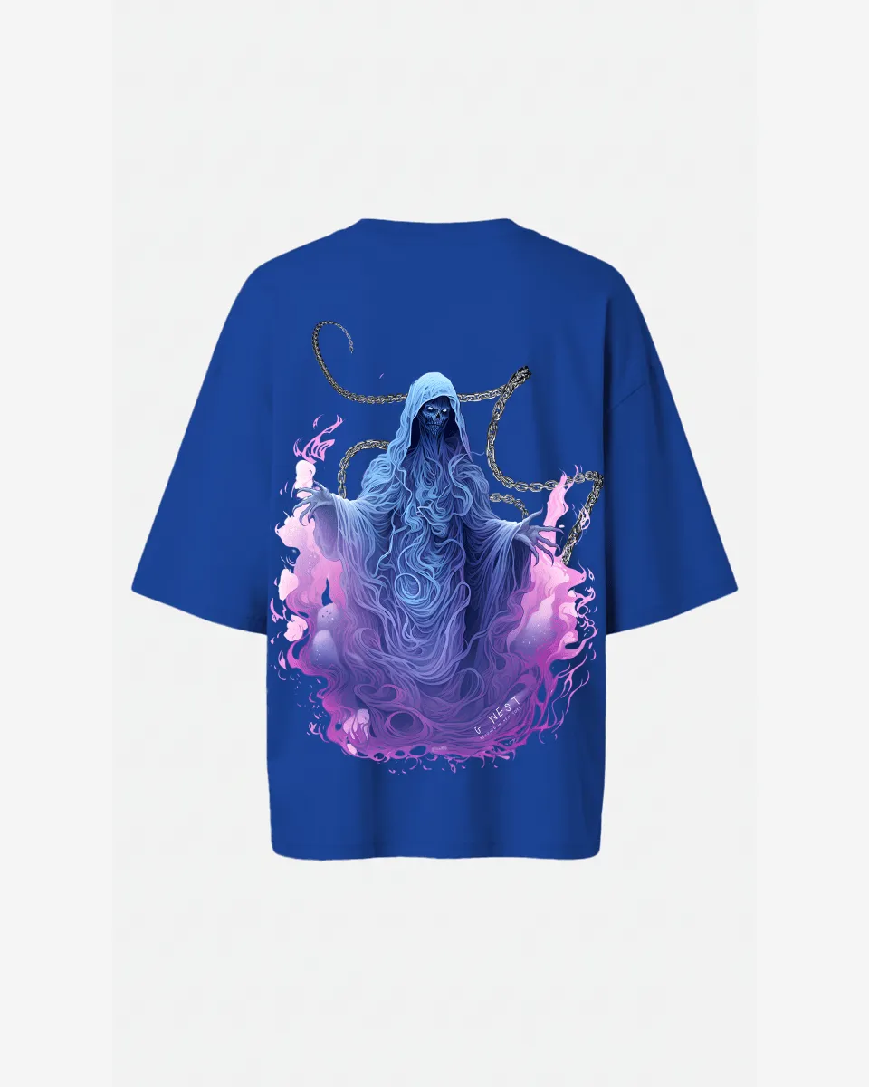 G West Oversized Purple Reaper Tee -WOMEN