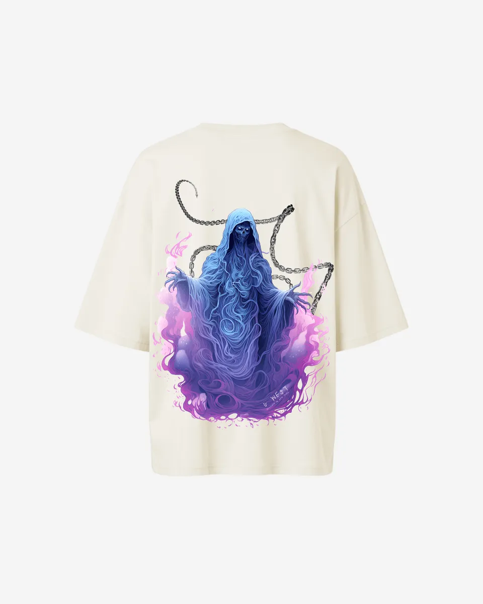 G West Oversized Purple Reaper Tee -WOMEN