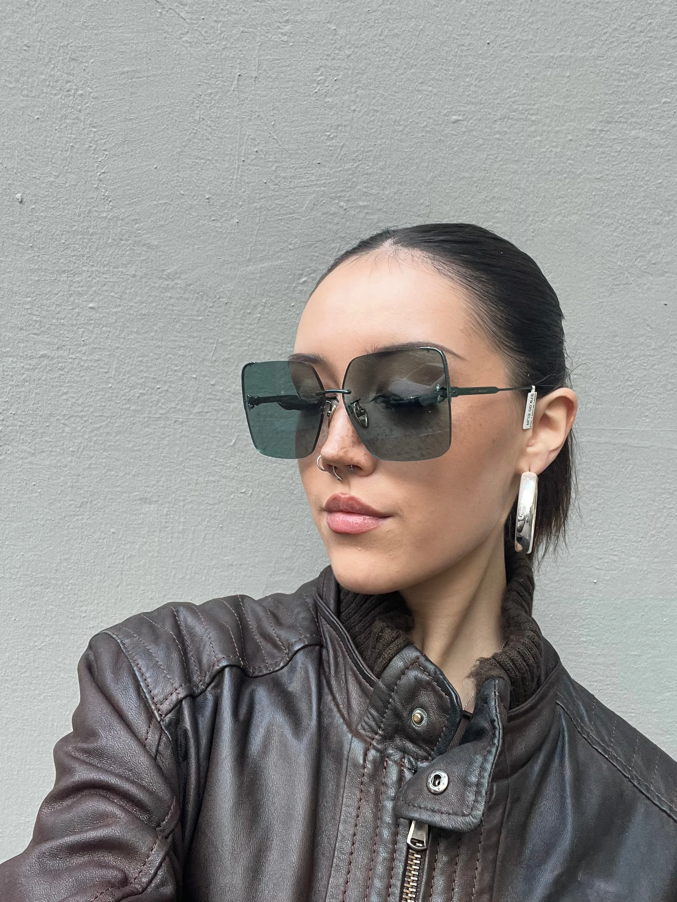 Isabel Marant Dark Green Sunglasses