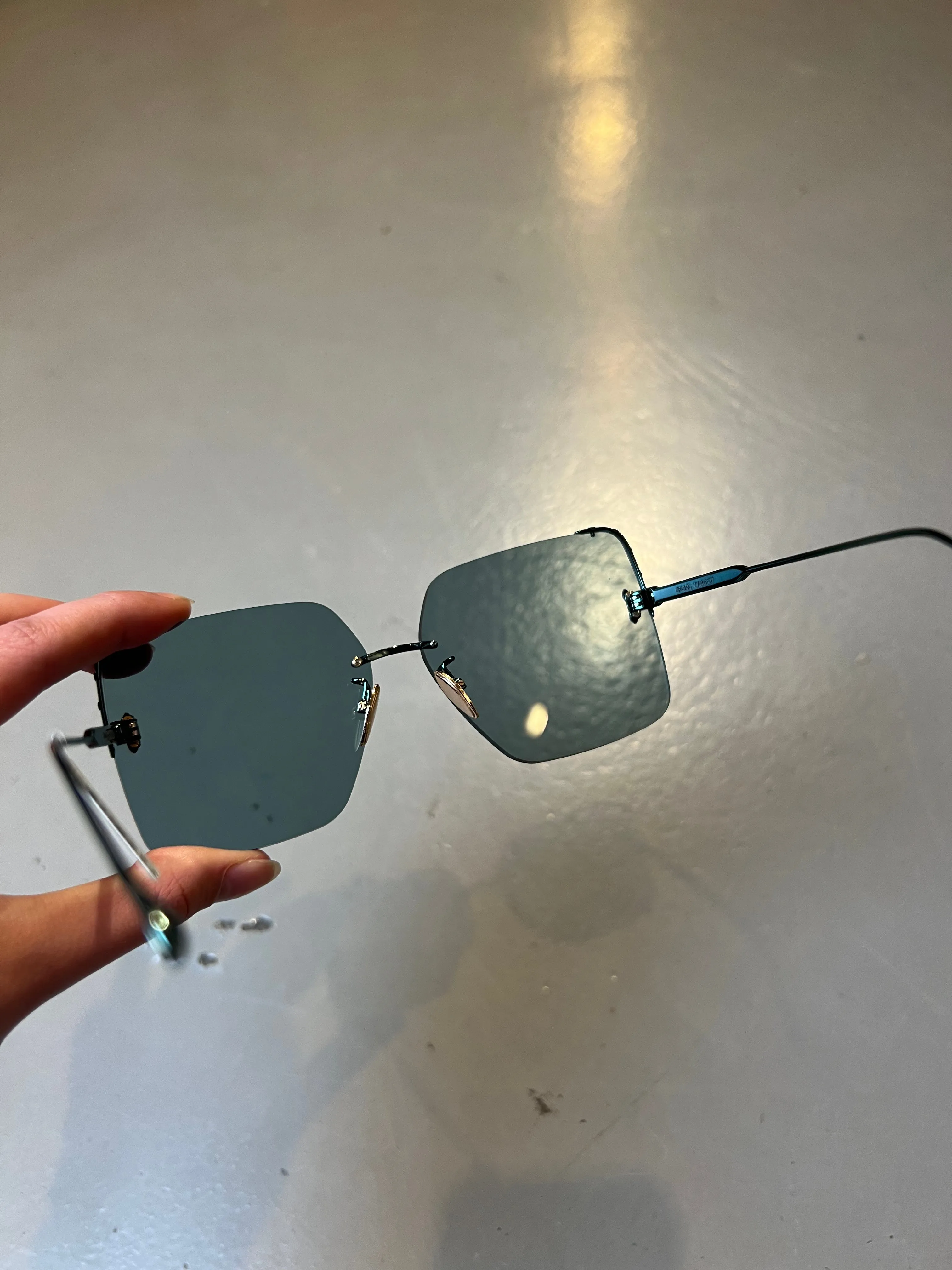 Isabel Marant Dark Green Sunglasses