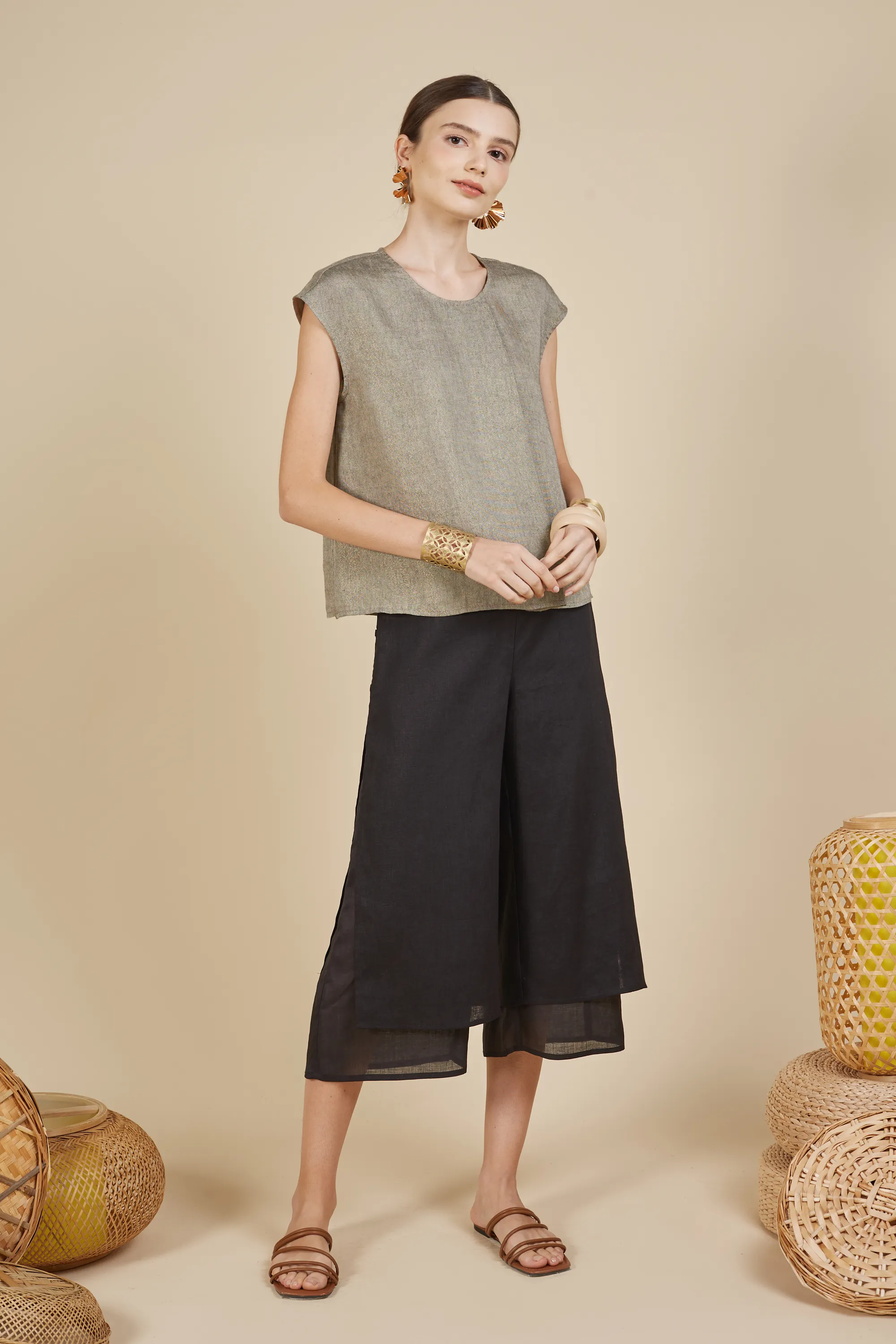 KARTER LAYERED CULOTTES