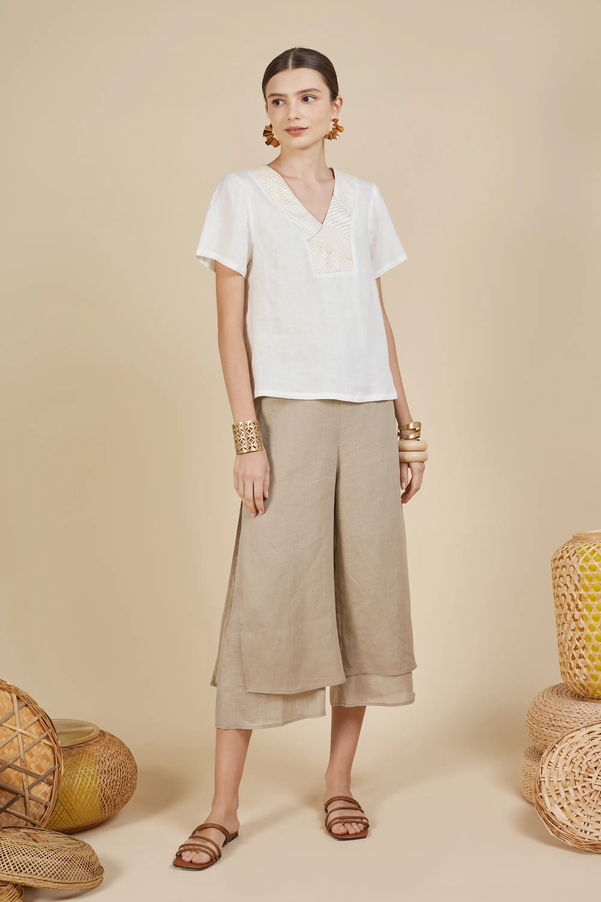 KARTER LAYERED CULOTTES