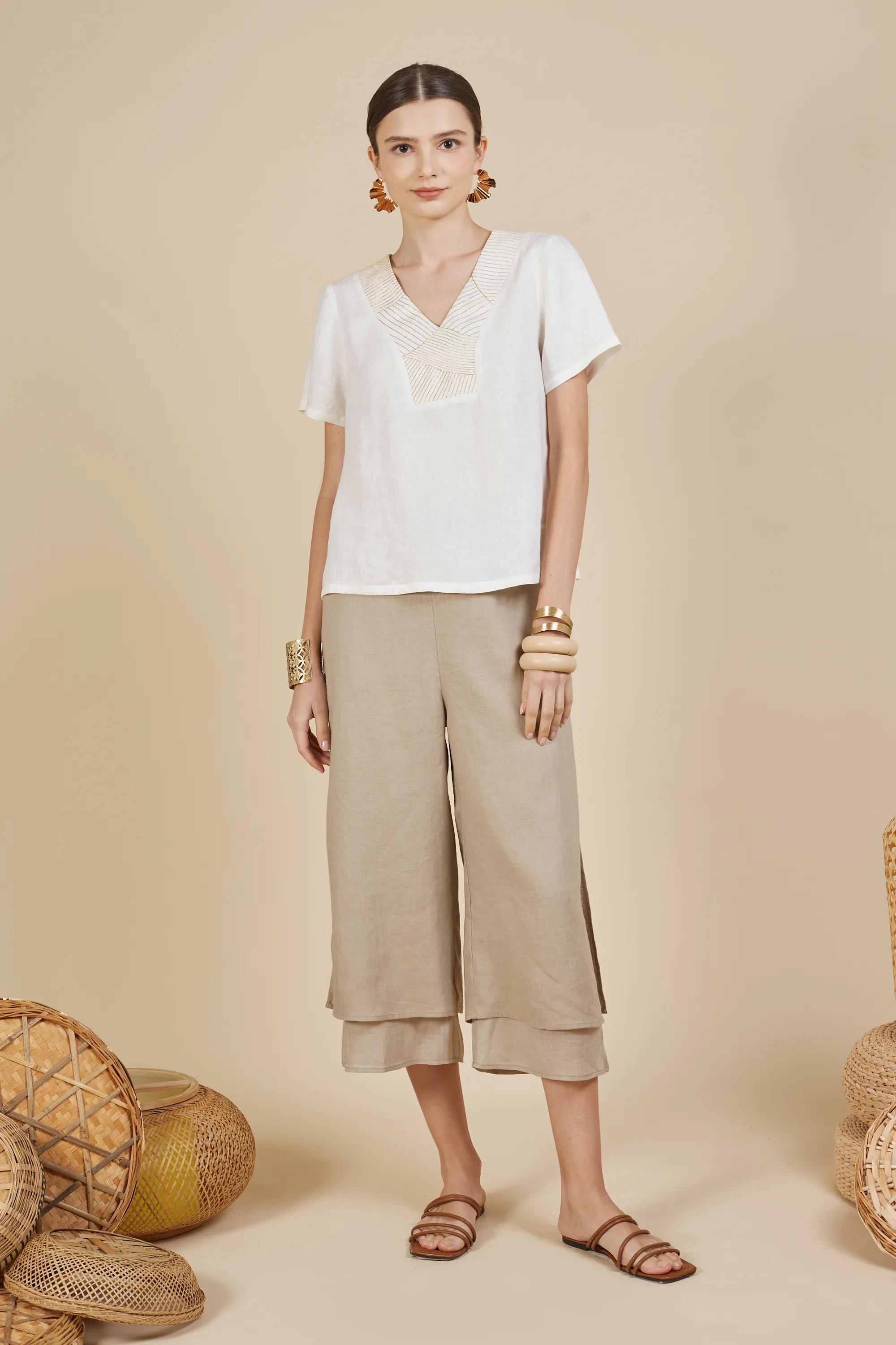 KARTER LAYERED CULOTTES