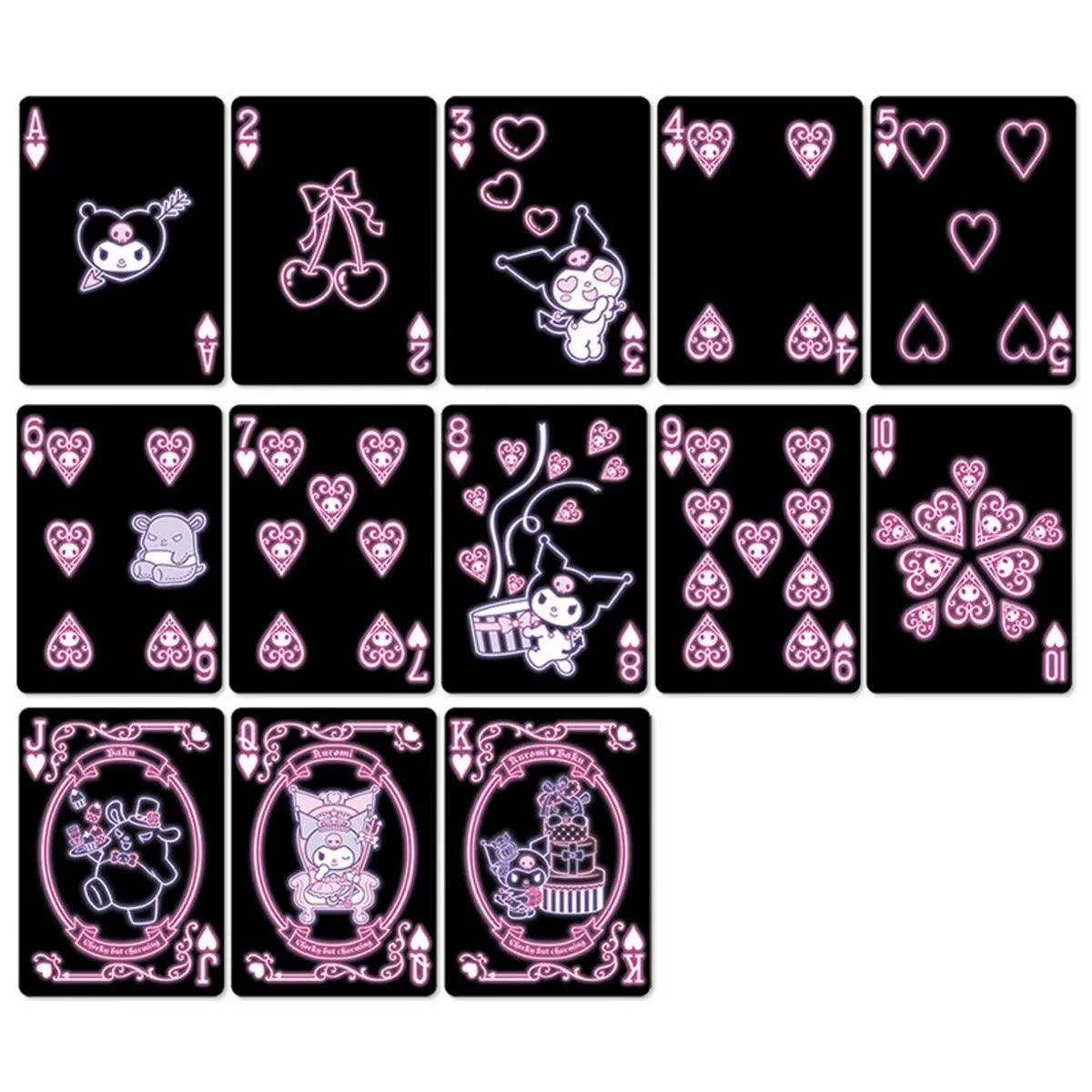 Kuromi Aesthetic Poker Playing Cards