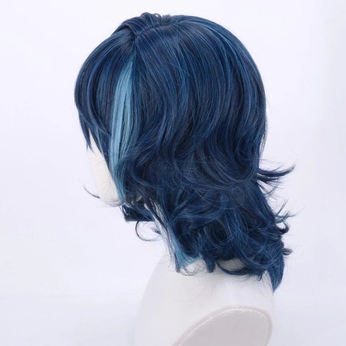 Light Blue Strand Anime Aesthetic Wig