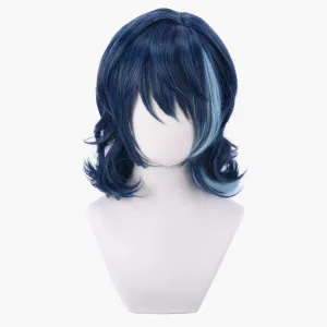 Light Blue Strand Anime Aesthetic Wig