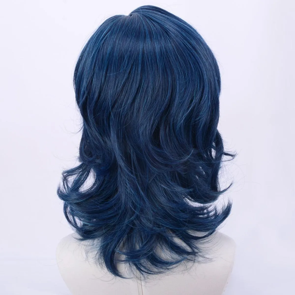 Light Blue Strand Anime Aesthetic Wig