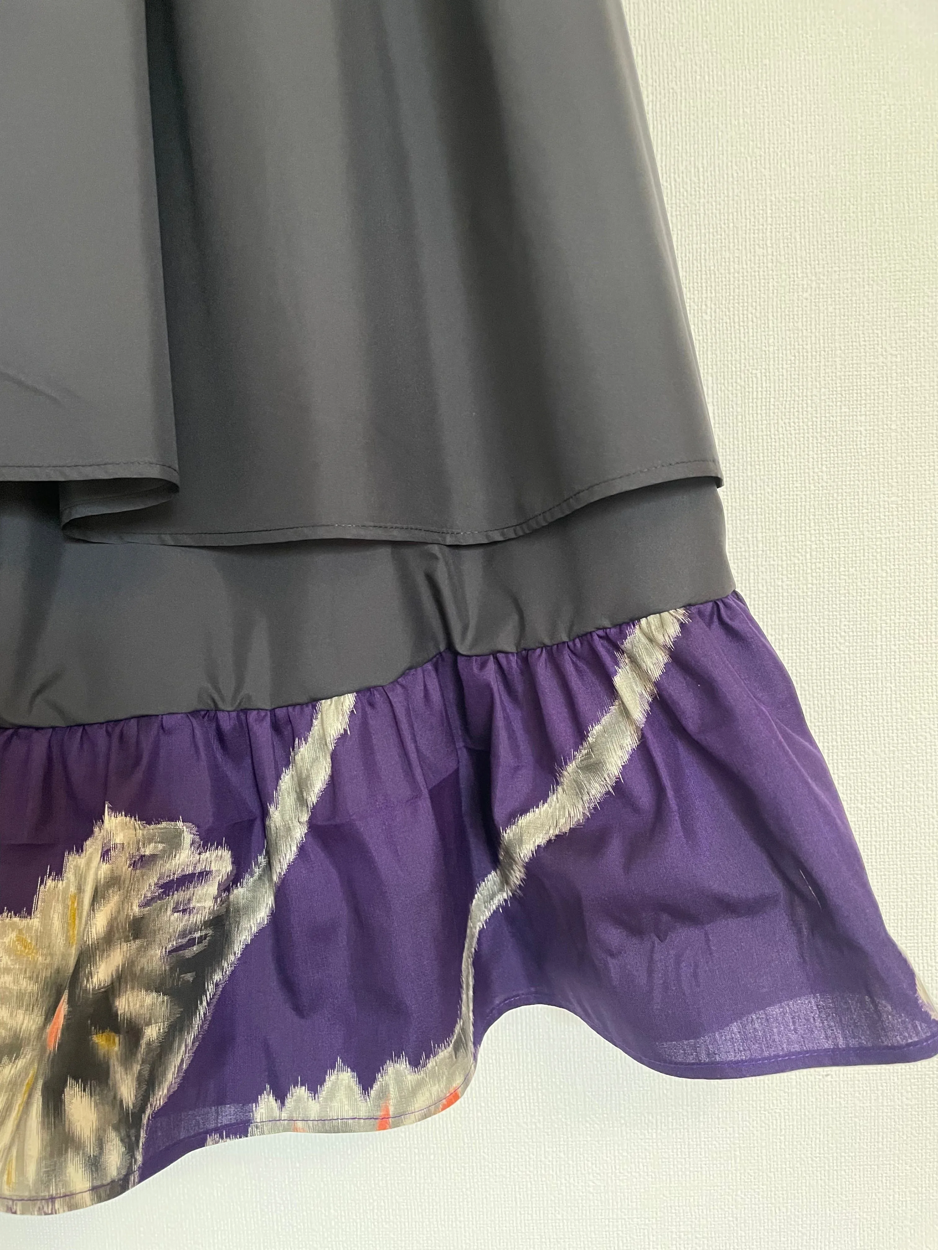 Meisen Layered Skirt Ancient Purple
