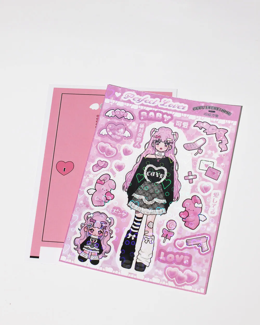 Perfect Lover Y2K Girl Deco Stickers