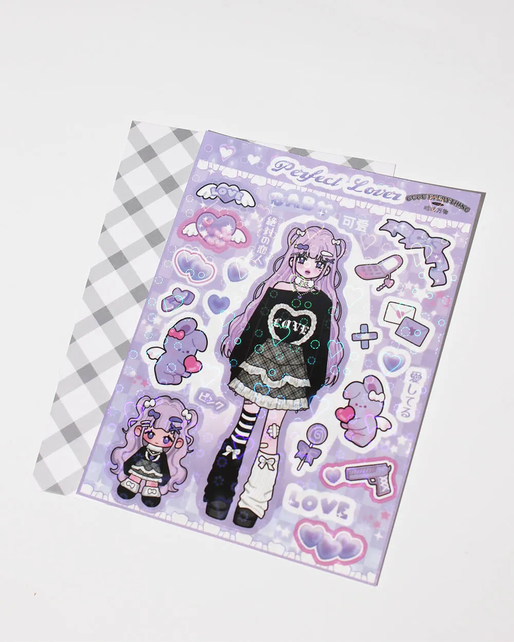 Perfect Lover Y2K Girl Deco Stickers